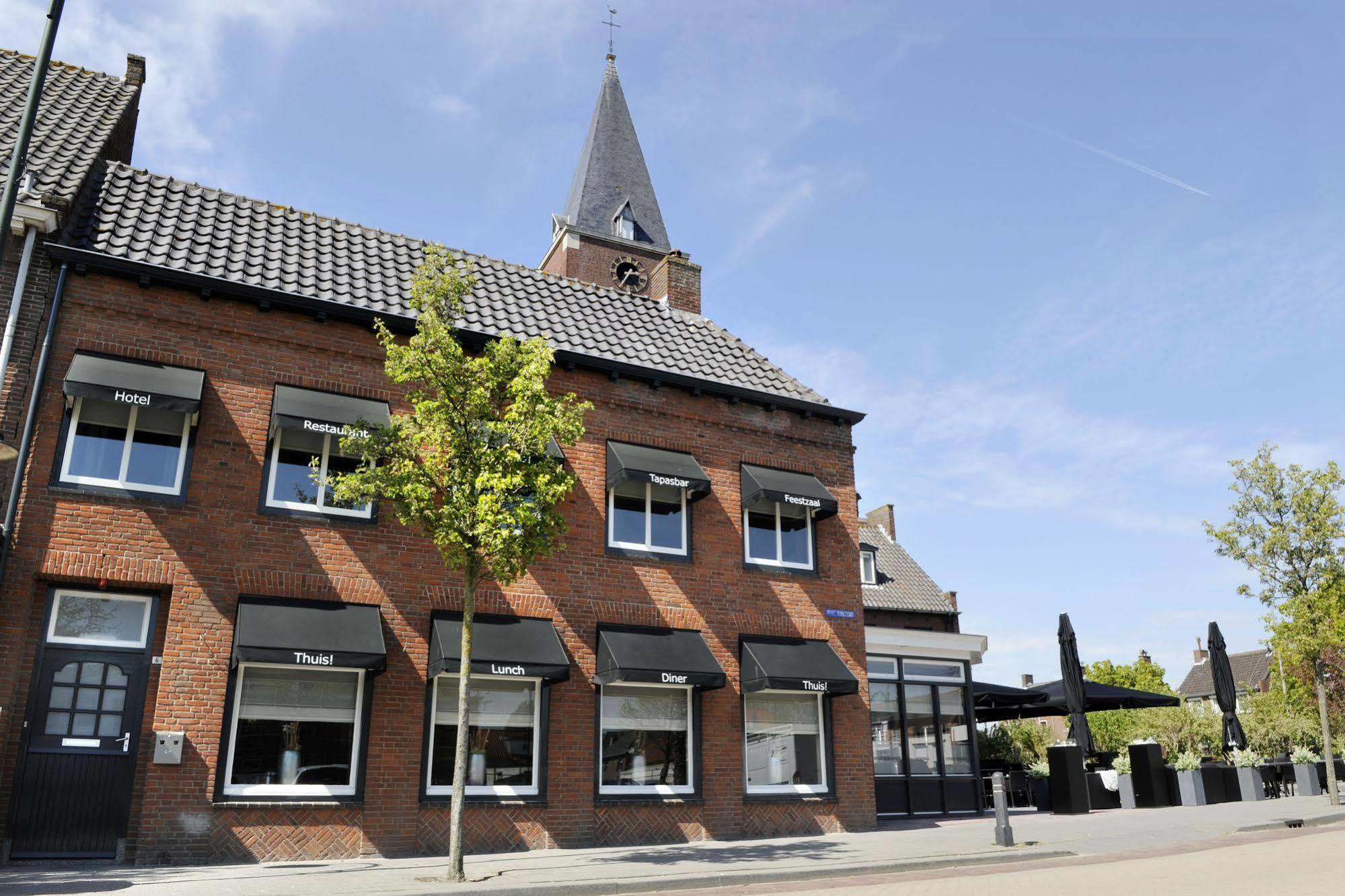 Hotel-Restaurant Thuis! Dinteloord Bagian luar foto